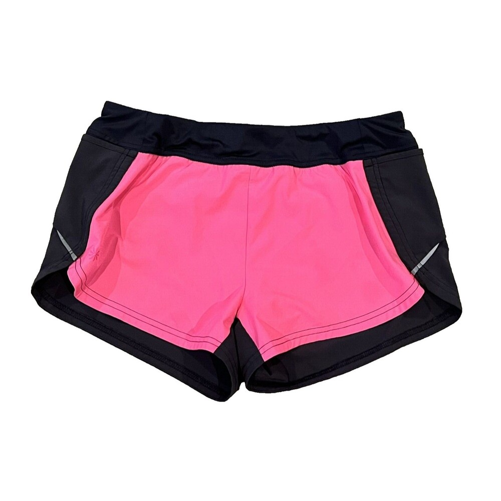 Athleta Girl Grey Pink Colorblock Sprinter 2" Short Sz. XXL 16